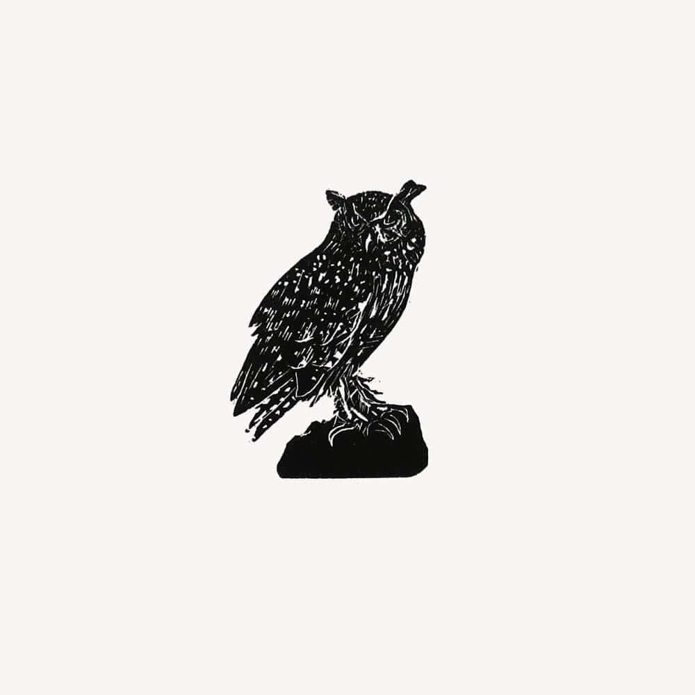 Prints Owl British Birds Wood Engraving - Various Birds homeware shops bristol gift shops bristol Fiona Hamilton