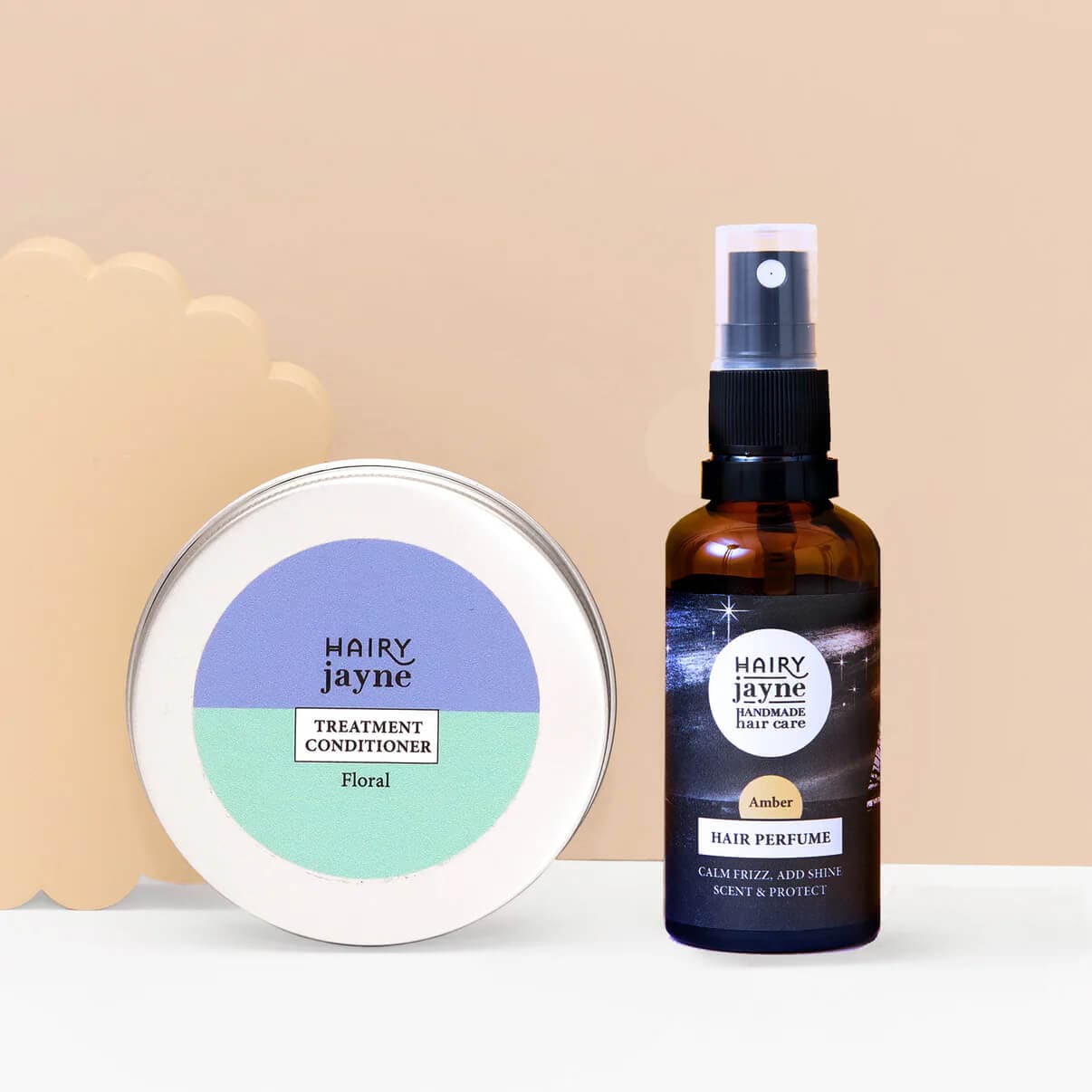 Haircare Set Lovely Long Hair Care - Hair Perfume & Treatment Conditioner (various scents) homeware shops bristol gift shops bristol Hairy Jayne
