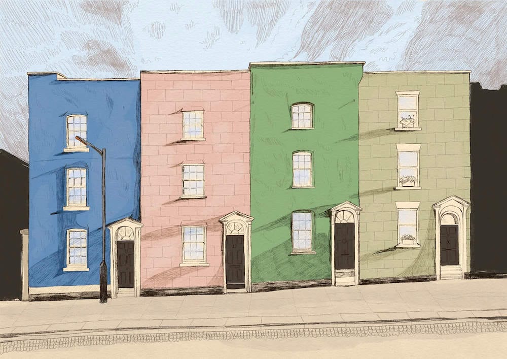 Print Digital print of Picton Street Digital Print of Bristol Scenes A5 (various designs) homeware shops bristol gift shops bristol Laurel Molly