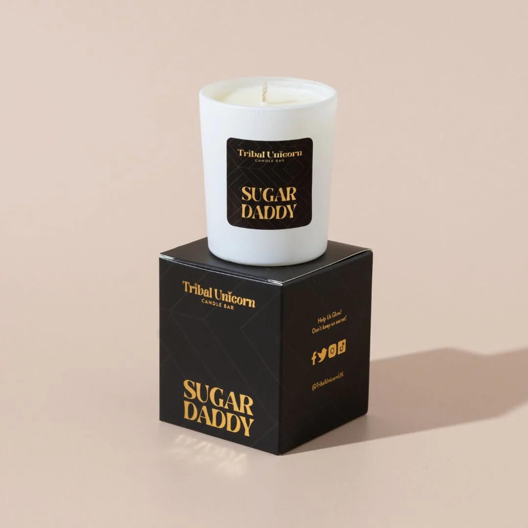 Candles Mini Candle (9cl) Sugar Daddy homeware shops bristol gift shops bristol Tribal Unicorn