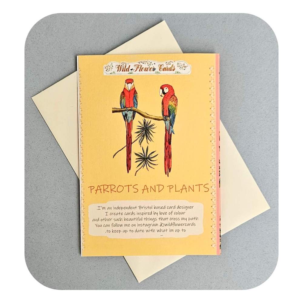 Tropical Greetings Cards Tropical Greetings Cards (Various Designs) homeware shops bristol gift shops bristol Wild Flower Cards