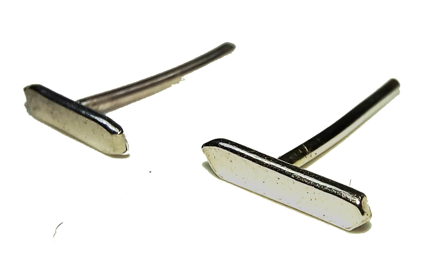 Earrings BASE - Small Line Studs - Silver homeware shops bristol gift shops bristol By Maraca