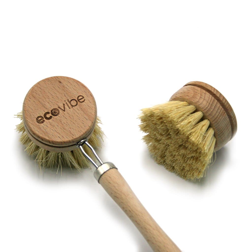 Eco Cleaning Products Long Handle Eco Bamboo Dish Brushes - Long Handle homeware shops bristol gift shops bristol Ecovibe