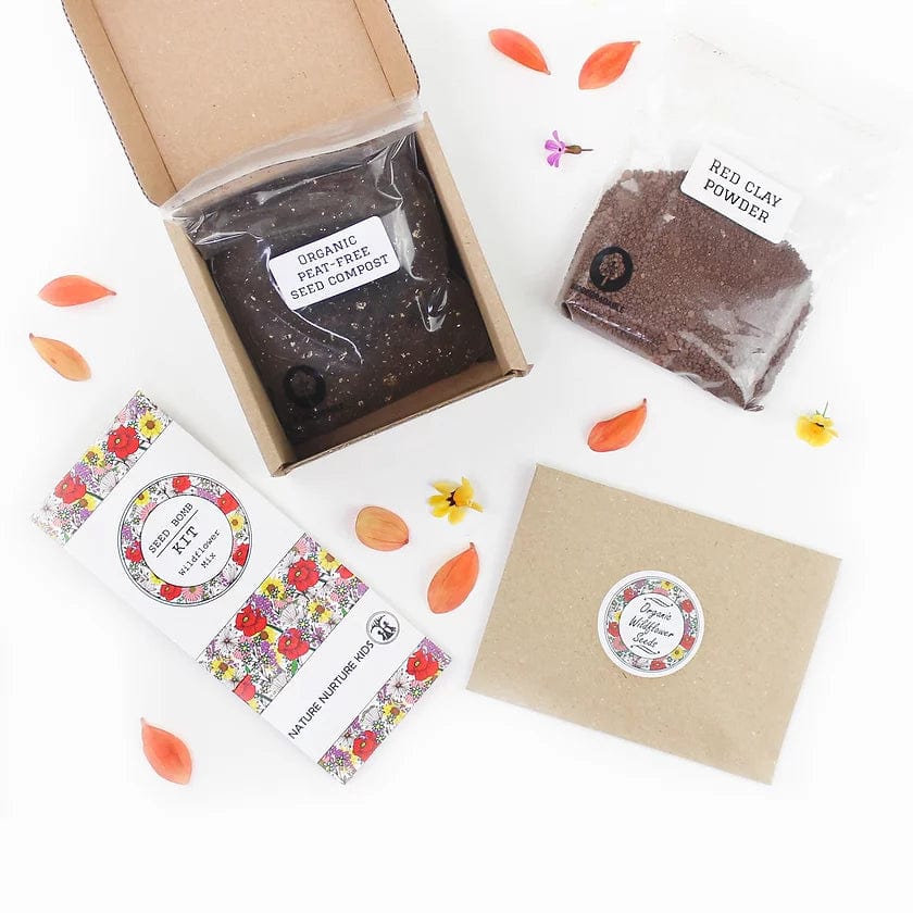 Making Kits Flower Bomb and Bee Rescue Duo Gift Set homeware shops bristol gift shops bristol Nature Nurture Kids