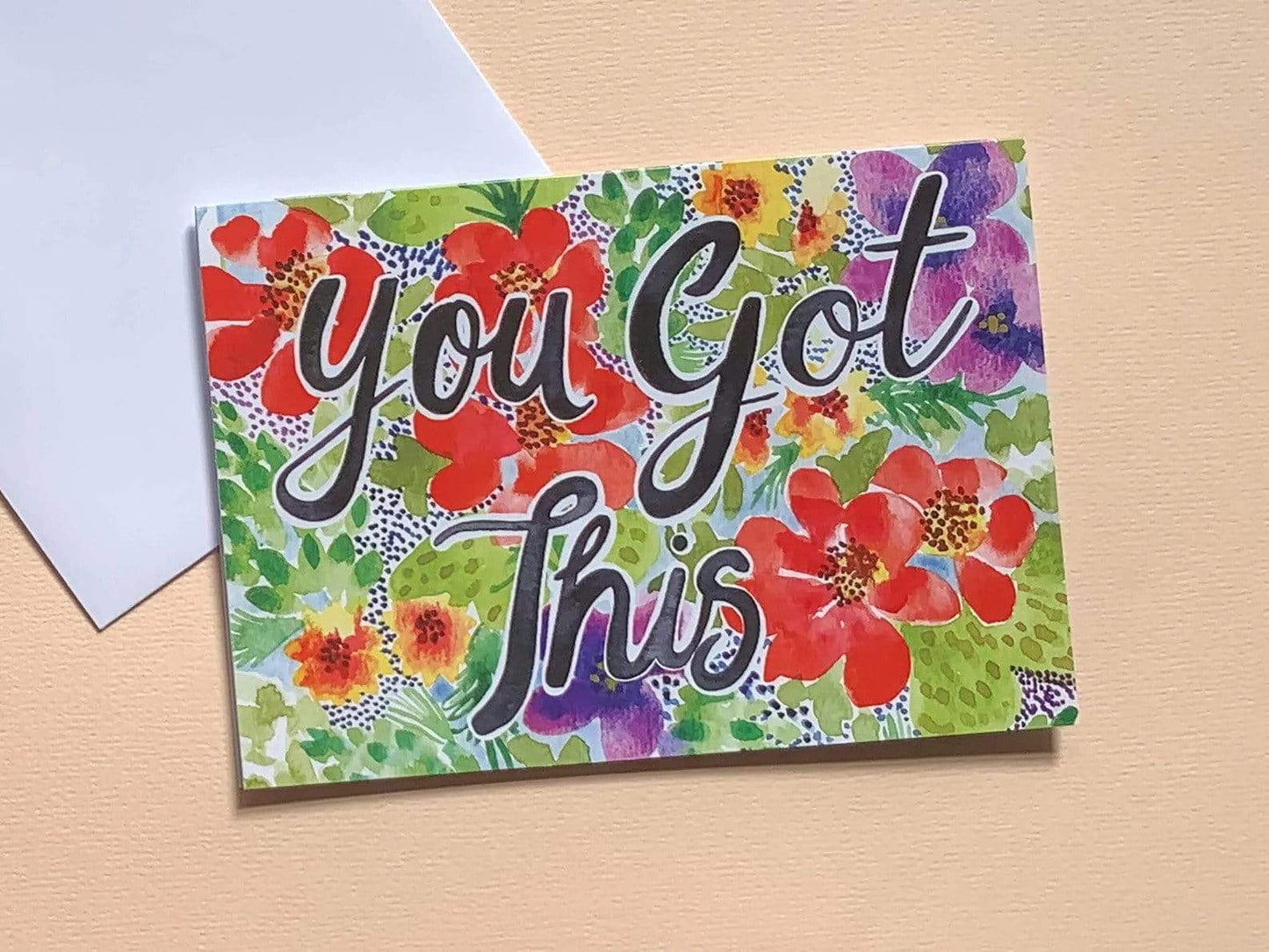 Greetings Card You Got This Eco Card homeware shops bristol gift shops bristol Thea & Fox