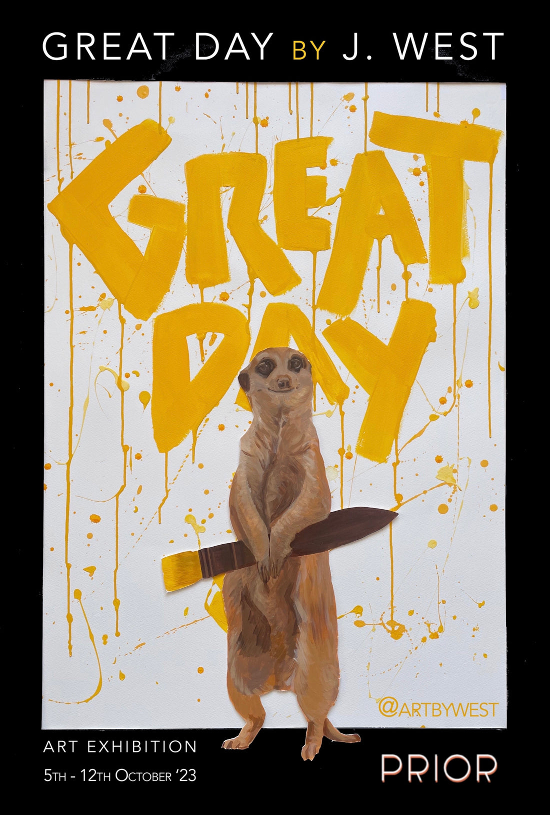 Great Day: An art exhibition by local artist J.West | Thursday 5th October - Thursday 12th October