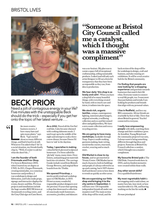 Bristol Lives, Bristol Life Magazine -  Oct 2021