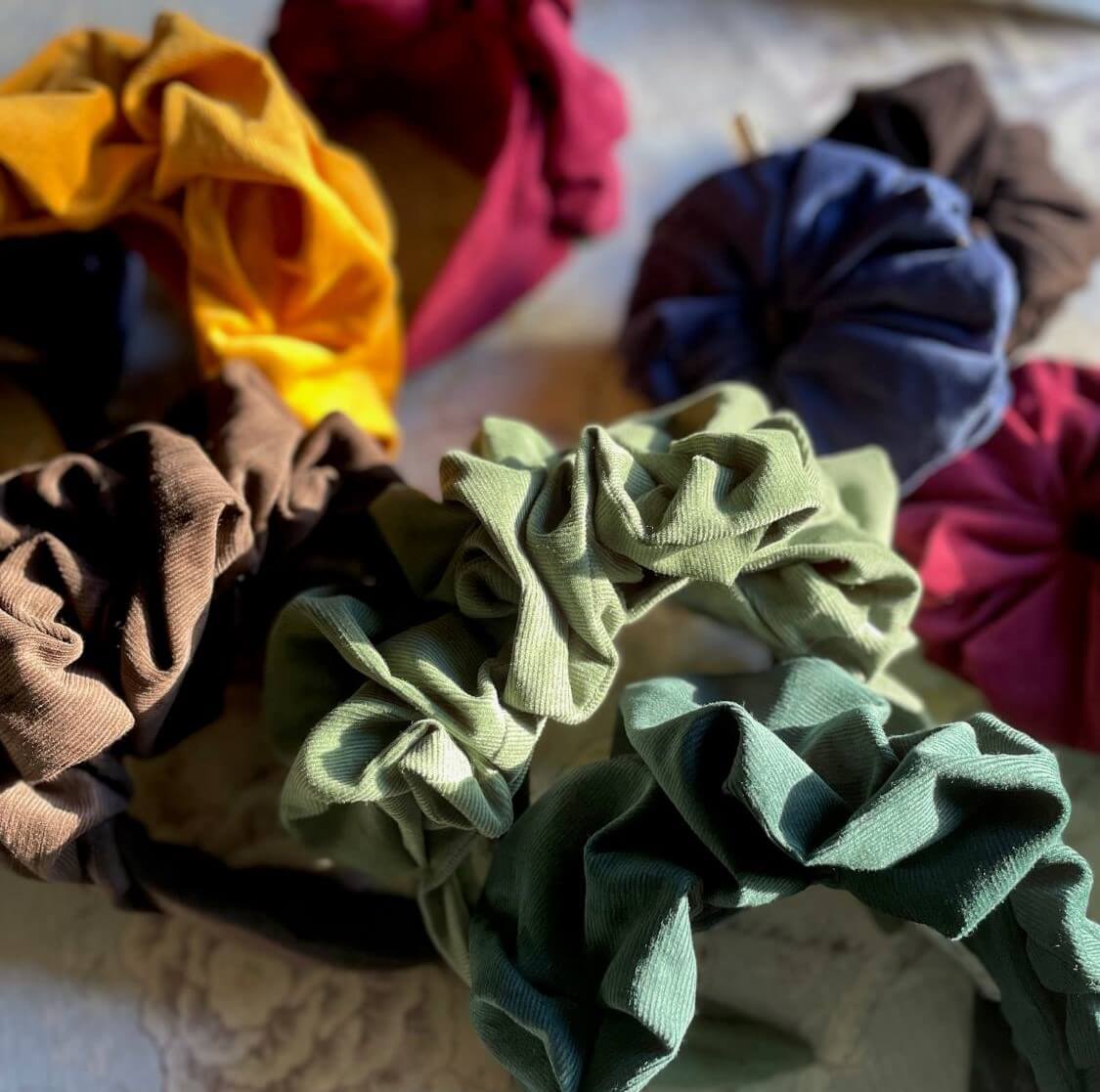 Corduroy Scrunch Headbands homeware shops bristol gift shops bristol Able Mabel