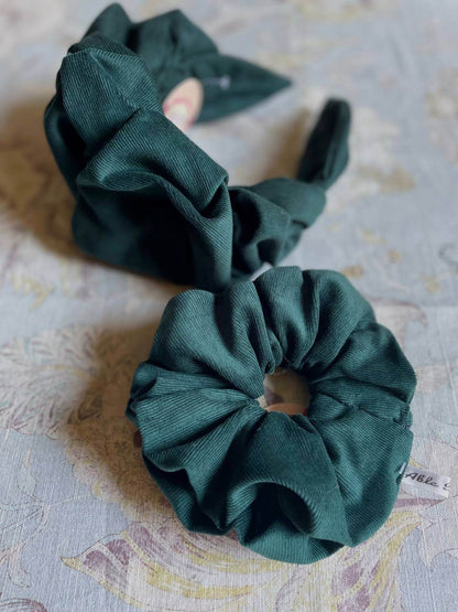 Moss Corduroy Scrunchies homeware shops bristol gift shops bristol Able Mabel