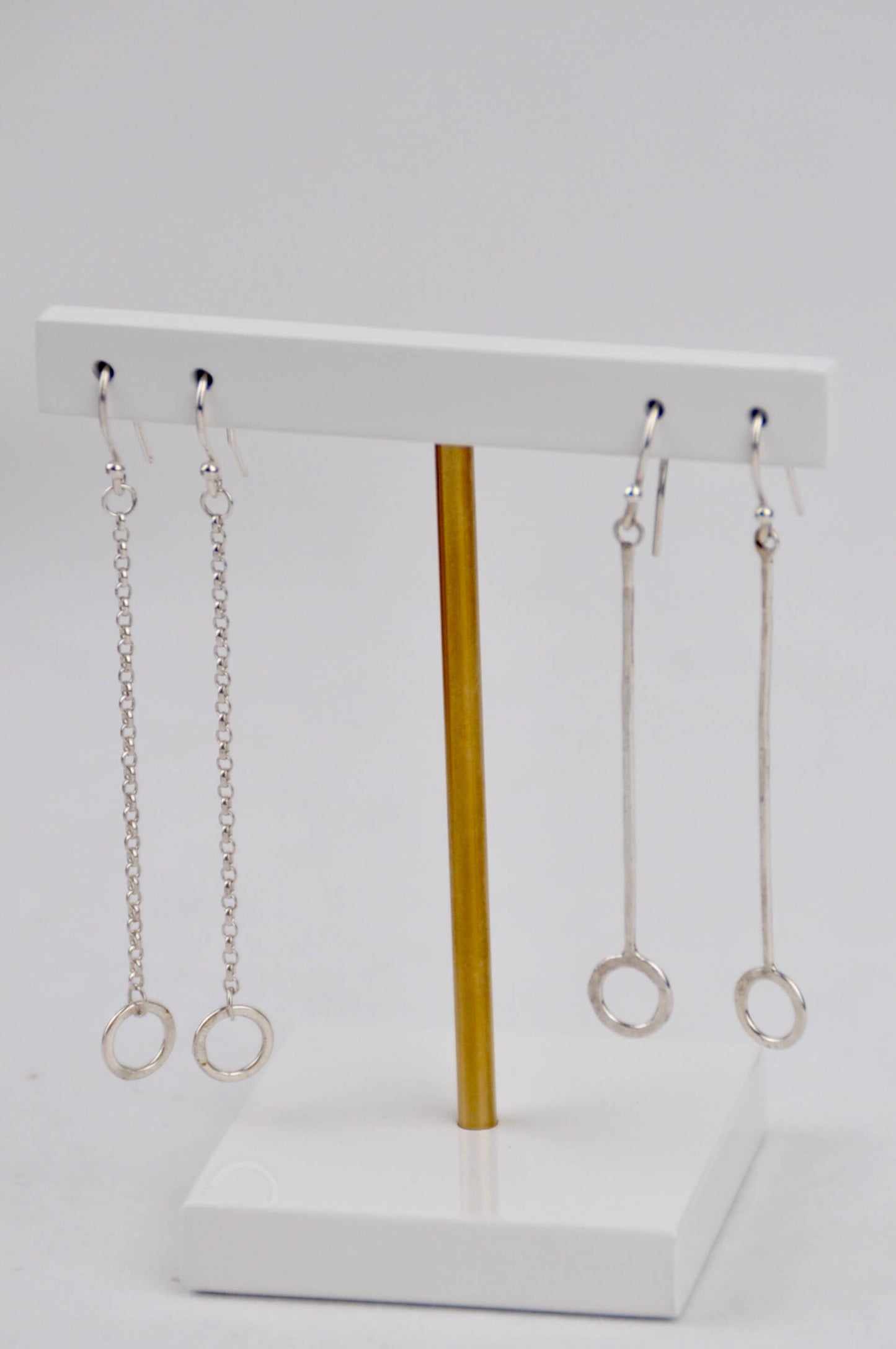 Earrings 'Knot' Dangle Earrings - Sterling Silver (various styles) homeware shops bristol gift shops bristol Amelia Stone Jewellery