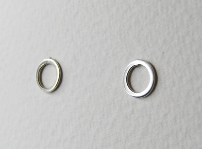 Earrings 'Knot' Studs - Sterling Silver  (two sizes) homeware shops bristol gift shops bristol Amelia Stone Jewellery