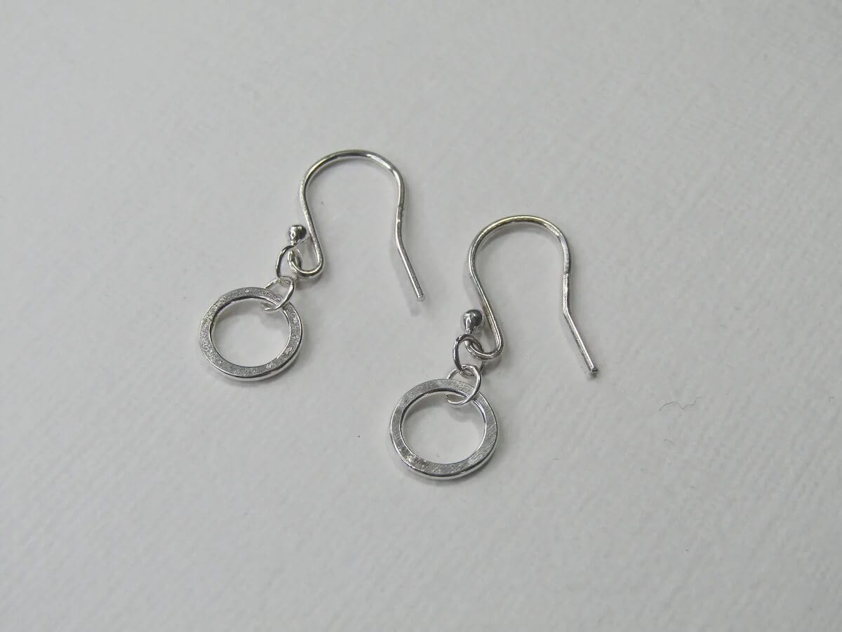 Earrings 'Knot' Dangle Earrings - Sterling Silver (various styles) homeware shops bristol gift shops bristol Amelia Stone Jewellery