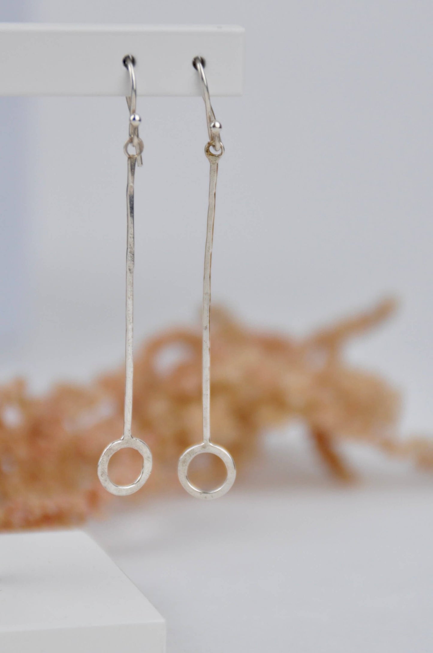 Earrings Wire (long) 'Knot' Dangle Earrings - Sterling Silver (various styles) homeware shops bristol gift shops bristol Amelia Stone Jewellery