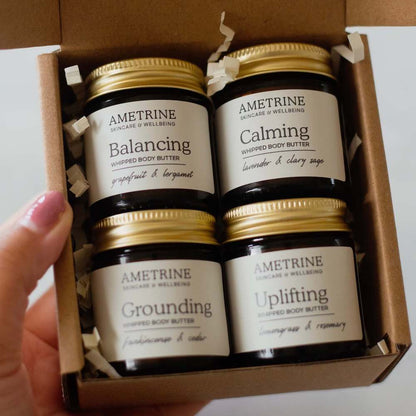 Body butter Body Butter Discovery Set- Set of 4 Body Butters homeware shops bristol gift shops bristol Ametrine Skin