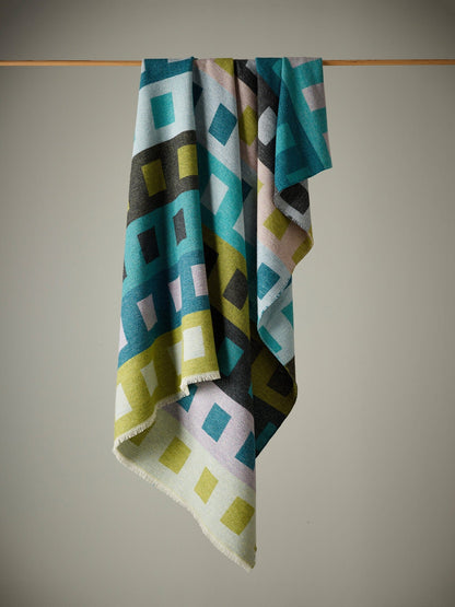 The Bristol Blanket  - hand woven lambswool homeware shops bristol gift shops bristol Angie Parker Textiles