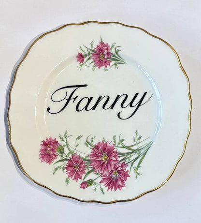 B Decorative Wall Plate - F*nny homeware shops bristol gift shops bristol Beau & Badger