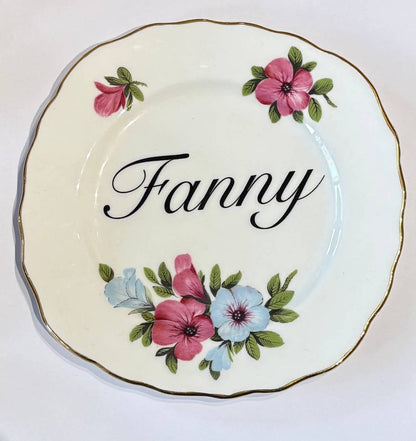 C Decorative Wall Plate - F*nny homeware shops bristol gift shops bristol Beau & Badger