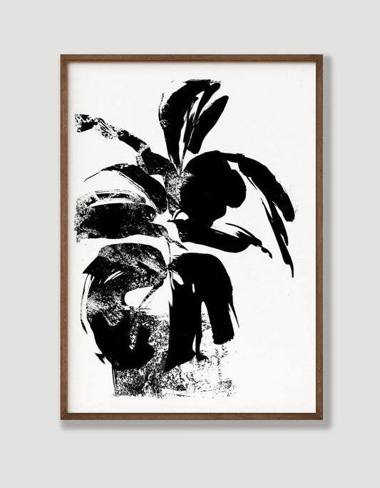 Greetings Card Fiddle Fig in Sunlight - Botanical A3 Screen Print homeware shops bristol gift shops bristol Ben Rogers Prints