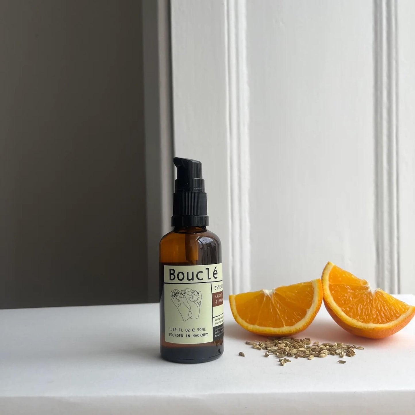 Carrot Seed & Mandarin Rind Essential Oil Body Oils (three fragrances available) homeware shops bristol gift shops bristol Bouclé