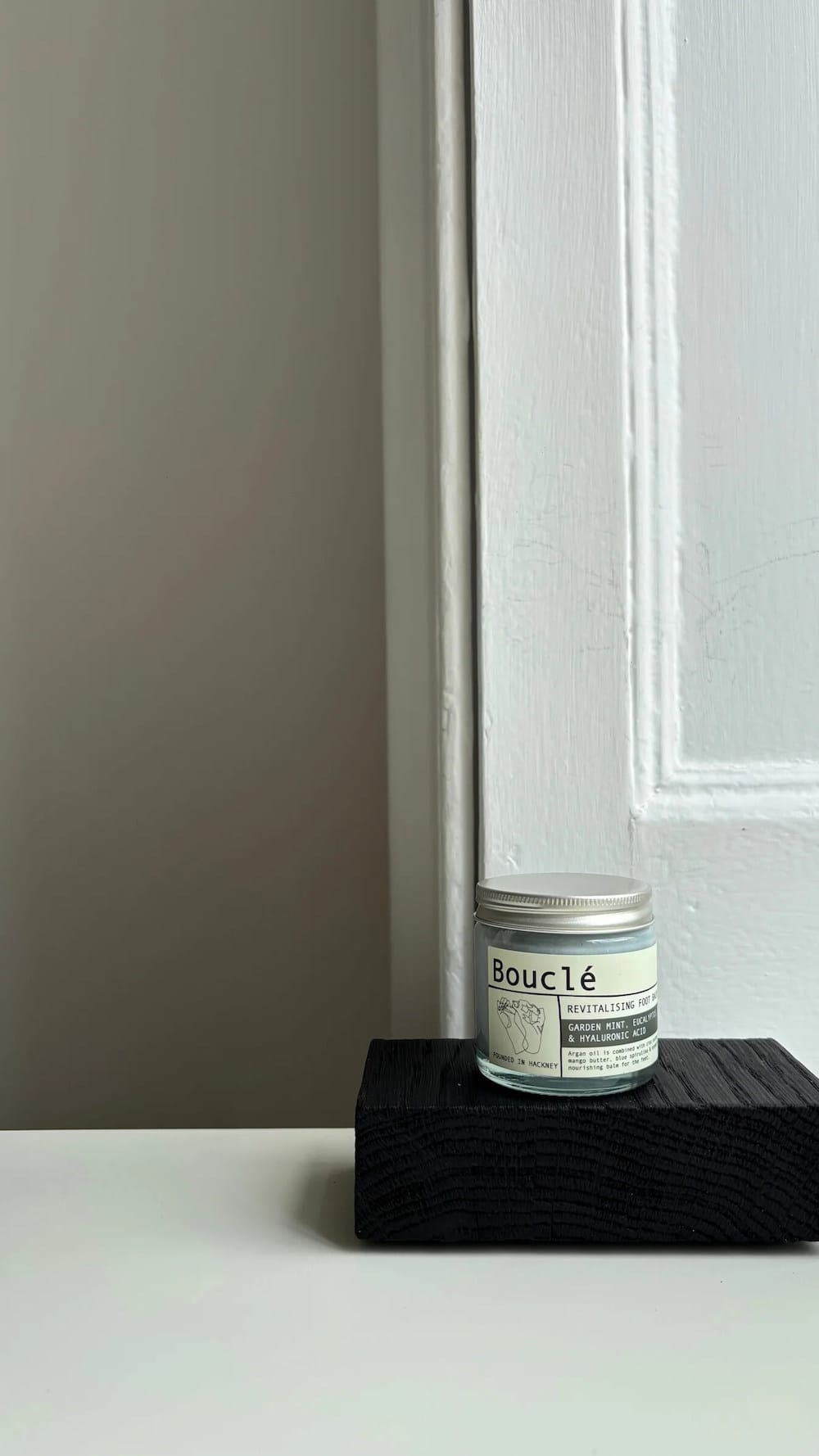 Foot Balm Garden Mint, Eucalyptus & Hyaluronic Acid Foot Balm homeware shops bristol gift shops bristol Bouclé