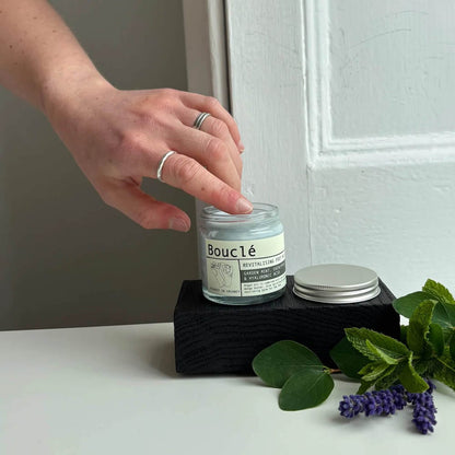 Foot Balm Garden Mint, Eucalyptus & Hyaluronic Acid Foot Balm homeware shops bristol gift shops bristol Bouclé