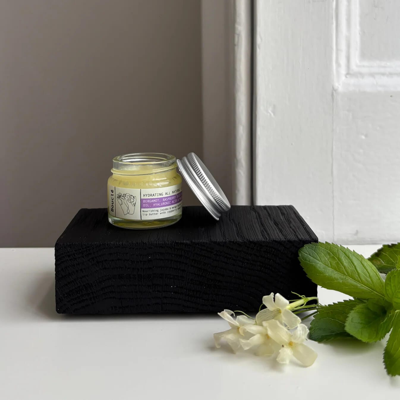 Lip Butter Hydrating- Bergamot, Raspberry Seed, Jojoba Oil, Hyaluronic Acid & Mango Butter Lip Butters (Various Scents) homeware shops bristol gift shops bristol Bouclé