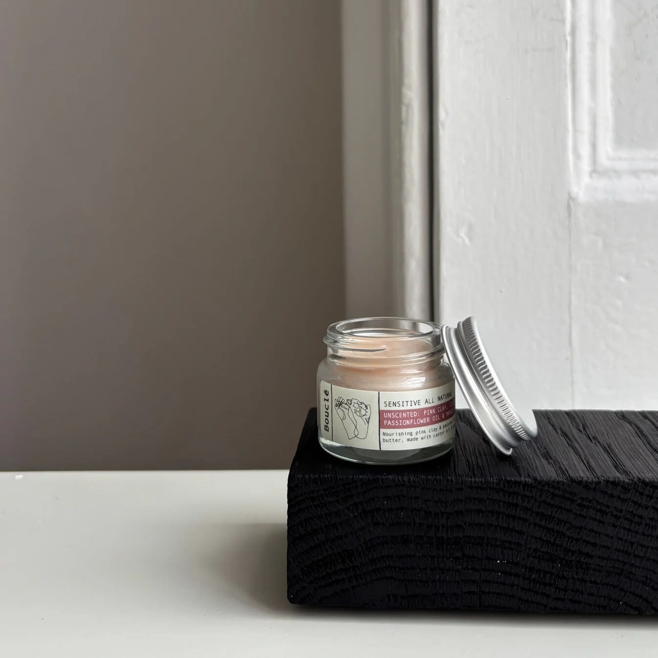 Lip Butter Sensitive- Pink Clay, Coconut, Passionflower Oil & Mango Butter Lip Butters (Various Scents) homeware shops bristol gift shops bristol Bouclé