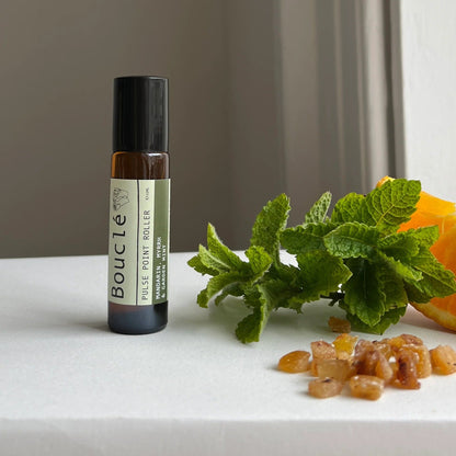 Pulse Point Roler Mandarin Myrrh & Garden Mint Pulse Point Essential Oil Rollers (8 fragrances available) homeware shops bristol gift shops bristol Bouclé