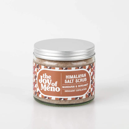 Himalayan Salt Scrub - Mandarin & Bergamot | Menopause Wellbeing homeware shops bristol gift shops bristol Bristol Made