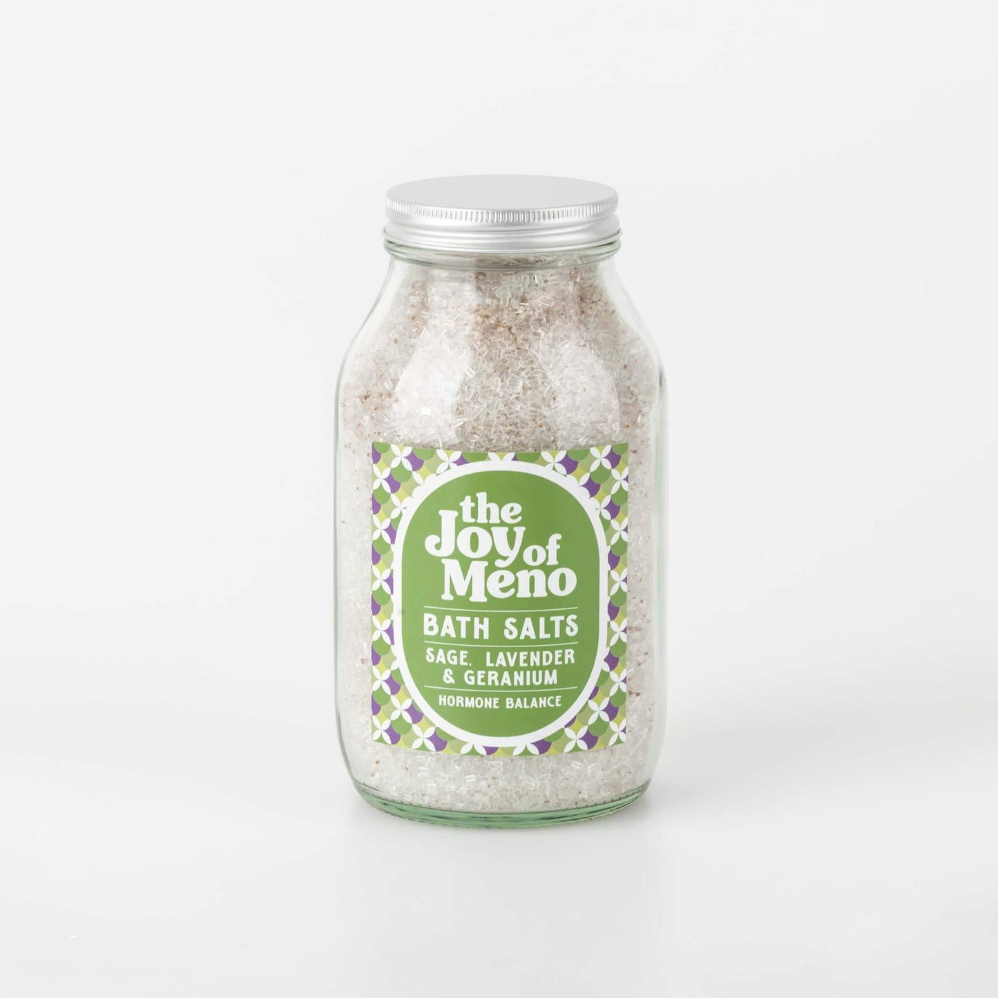 Hormone Balance Bath Salts - Sage, Lavender & Geranium | Menopause Wellbeing 500ml homeware shops bristol gift shops bristol Bristol Made