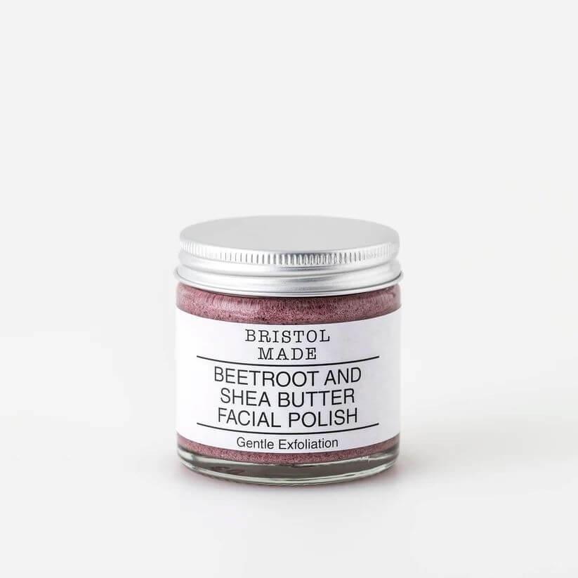 Skincare Beetroot and Shea Butter Facial Polish homeware shops bristol gift shops bristol Bristol Made