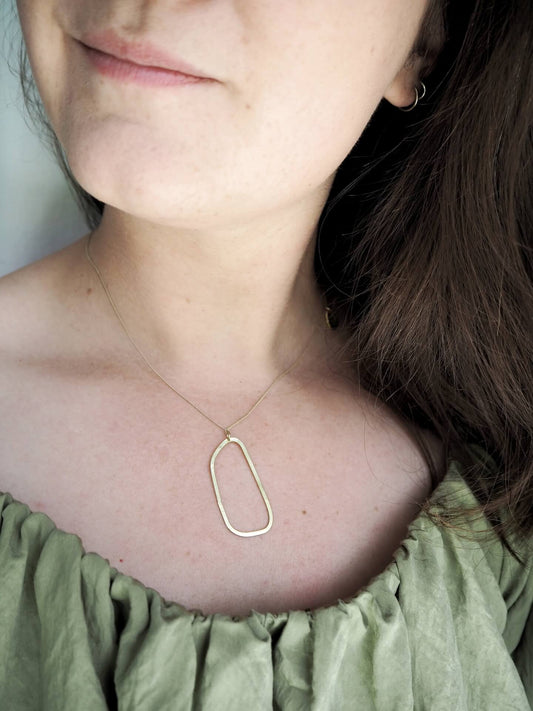 Necklace GEO - Flat Organic Necklace homeware shops bristol gift shops bristol By Maraca