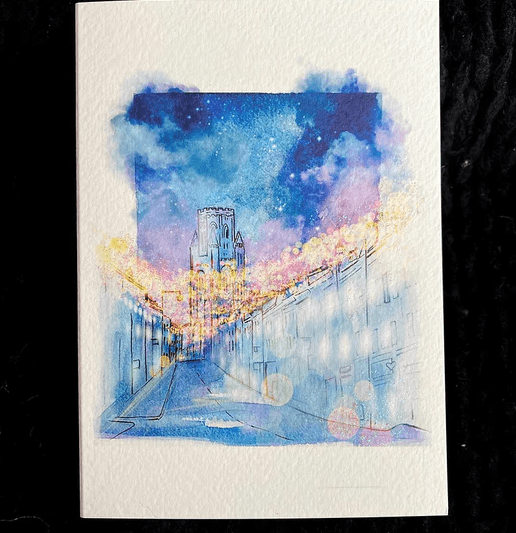 Greetings Card Greeting Card - Park Street Christmas Greetings Cards of Bristol Illustrations (various designs) homeware shops bristol gift shops bristol Carla James