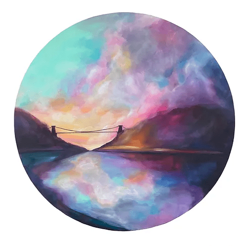Print Print - Dreamy Clouds Giclee Print of Original Bristol Illustrations homeware shops bristol gift shops bristol Carla James
