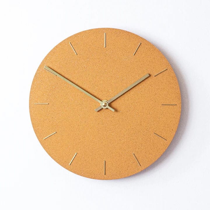 Ochre *SALE* Hand-cast Wall Clock - Various Colours homeware shops bristol gift shops bristol Desire North Design