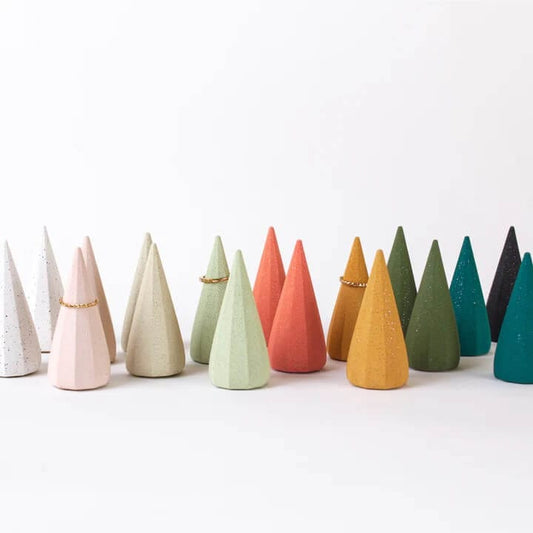 *SALE* Piped Ring Cones (various colours ) homeware shops bristol gift shops bristol Desire North Design