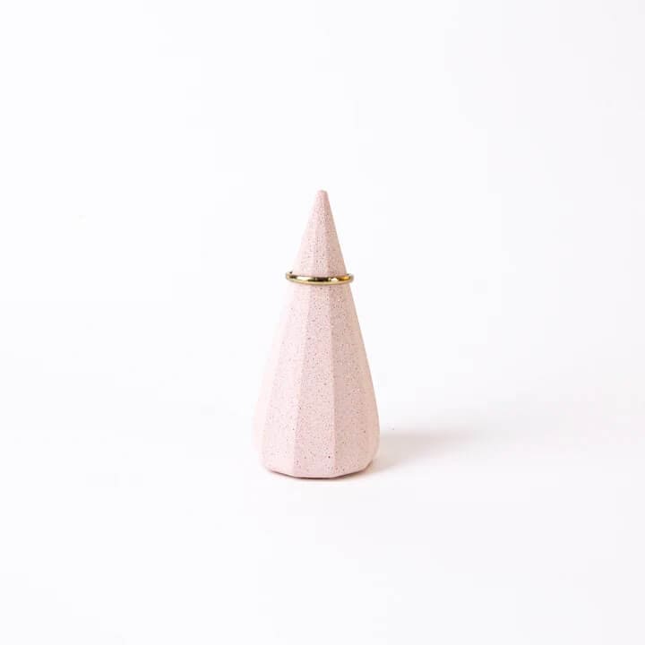 Piped Blush *SALE* Piped Ring Cones (various colours ) homeware shops bristol gift shops bristol Desire North Design