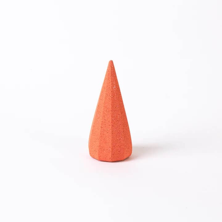 Piped Coral/Red *SALE* Piped Ring Cones (various colours ) homeware shops bristol gift shops bristol Desire North Design