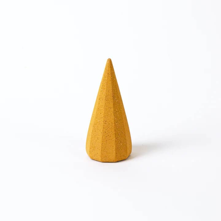 Piped Ochre *SALE* Piped Ring Cones (various colours ) homeware shops bristol gift shops bristol Desire North Design