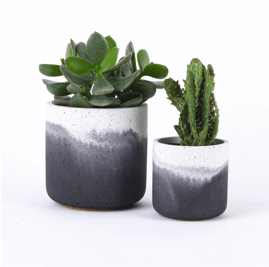 Pot Charcoal Fade Pot Small (various colours) homeware shops bristol gift shops bristol Desire North Design
