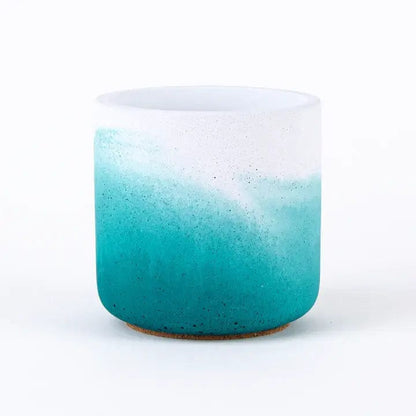 Pot Teal Fade Pot XS (various colours) homeware shops bristol gift shops bristol Desire North Design