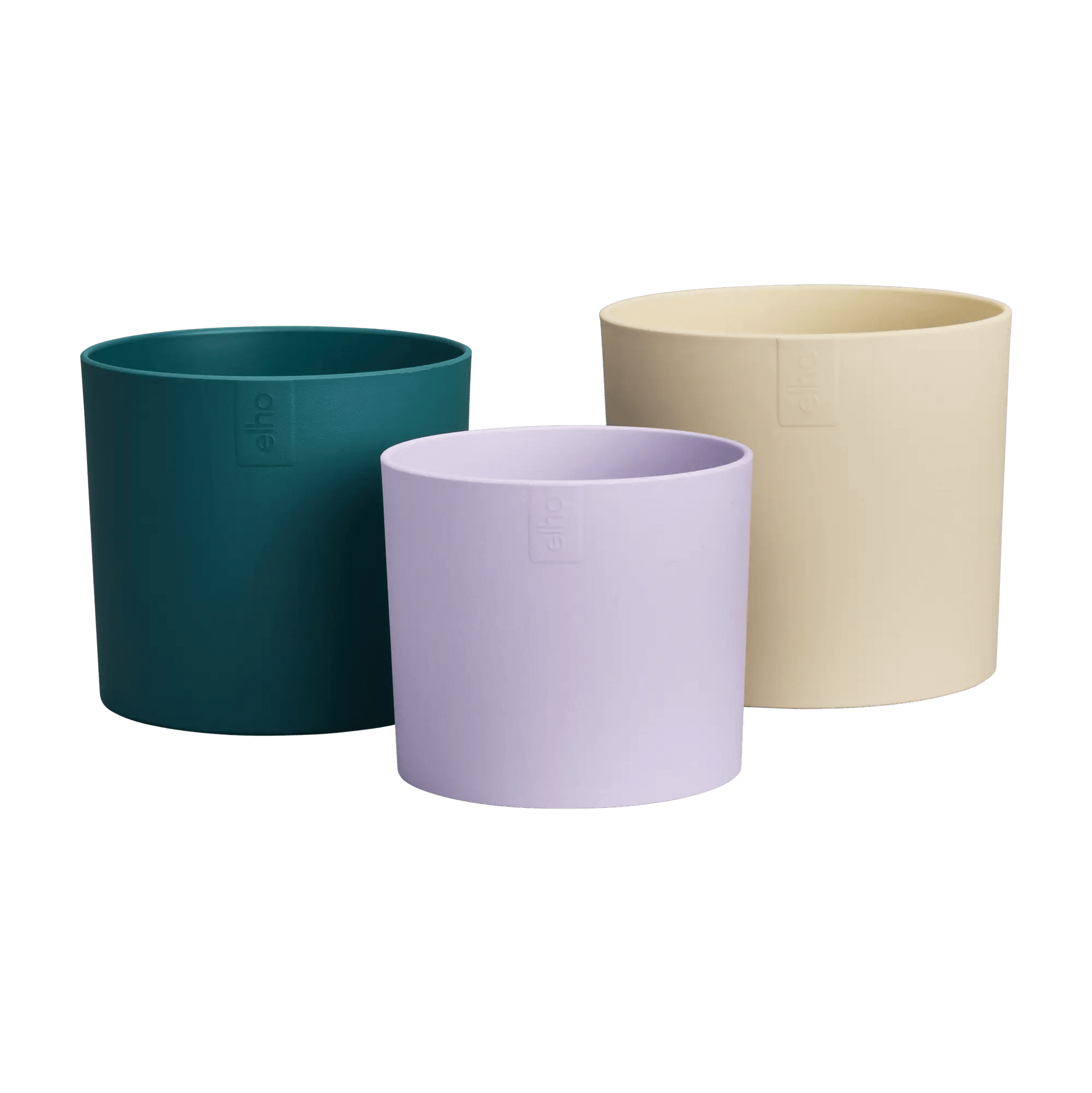 Recycled Plastic Plant Pot - Lex Pott Collection (set of 3) 'Velvet Cream' homeware shops bristol gift shops bristol Elho