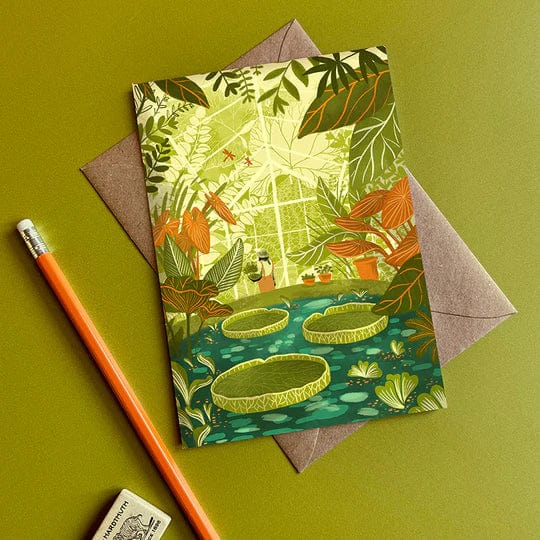 Greetings Card Bristol Botanic Garden Greeting Card Bristol Scenes Greetings Card (various designs) homeware shops bristol gift shops bristol Emy Lou Holmes