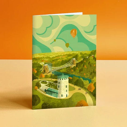 Greetings Card Clifton Observatory Greeting Card Bristol Scenes Greetings Card (various designs) homeware shops bristol gift shops bristol Emy Lou Holmes
