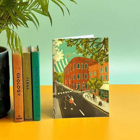 Greetings Card North Street Greeting Card Bristol Scenes Greetings Card (various designs) homeware shops bristol gift shops bristol Emy Lou Holmes