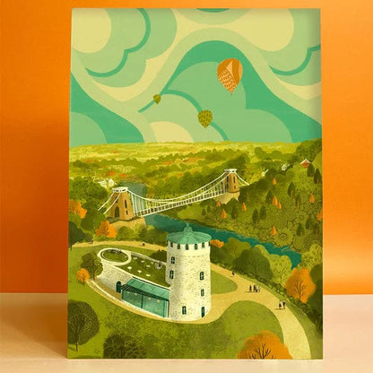 Print Clifton Observatory A3 Print Bristol Scenes A3 Print (various designs) homeware shops bristol gift shops bristol Emy Lou Holmes