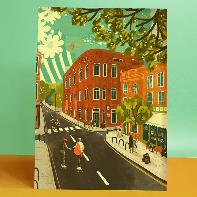 Print North Street A3 Print Bristol Scenes A3 Print (various designs) homeware shops bristol gift shops bristol Emy Lou Holmes