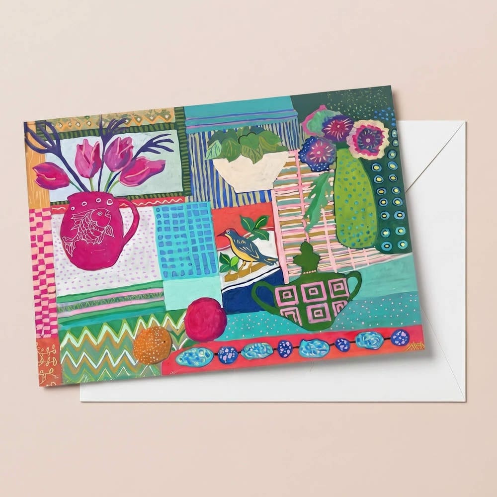 Greetings Card A Few of My Favourite Things (Greeting Card) homeware shops bristol gift shops bristol Freddie Harrold
