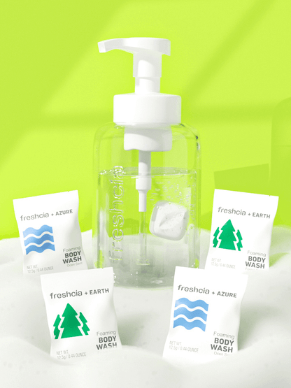 Foaming Body Wash Starter Kit homeware shops bristol gift shops bristol Freshcia
