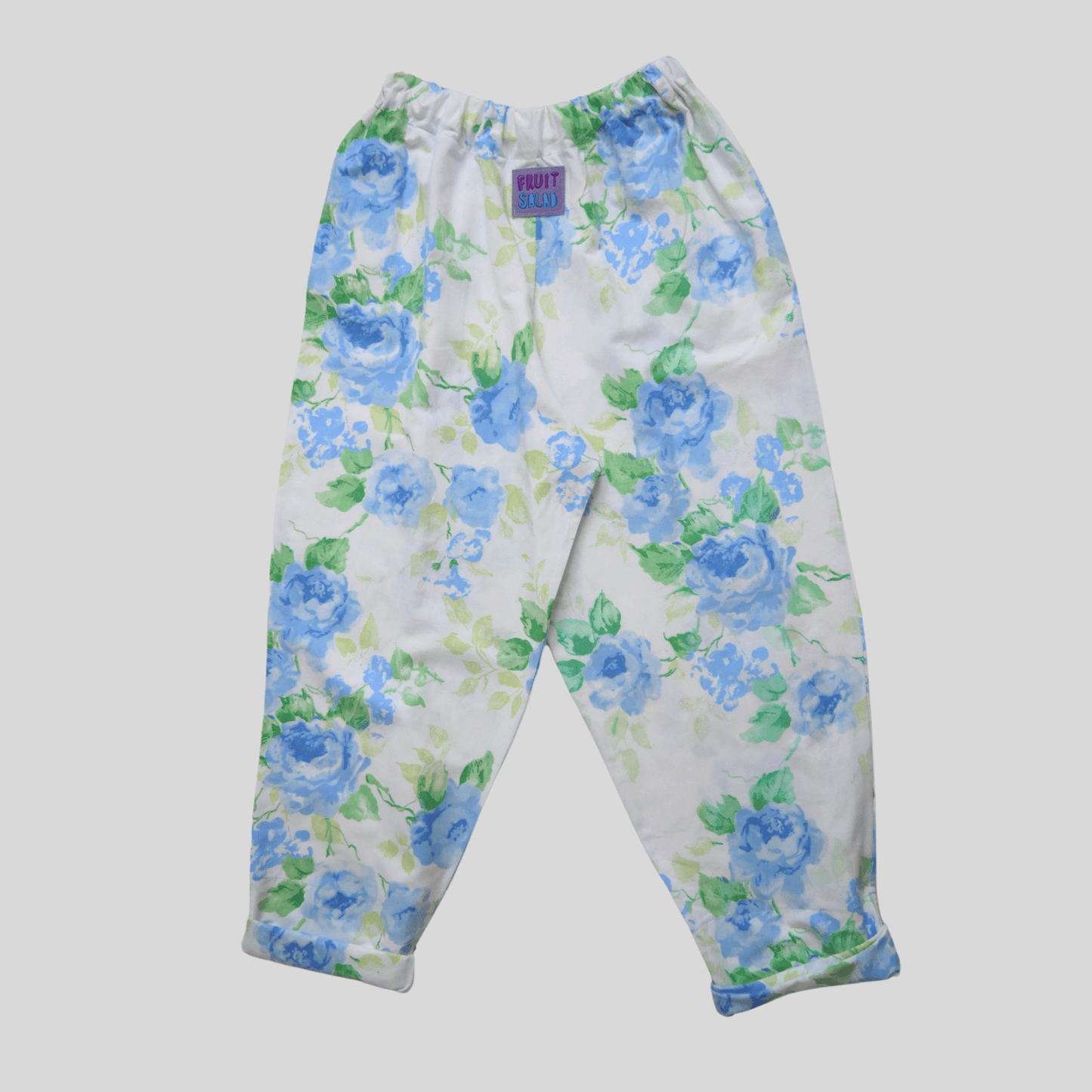 Clothing Sustainable Trousers - Blue Roses homeware shops bristol gift shops bristol Fruit Salad